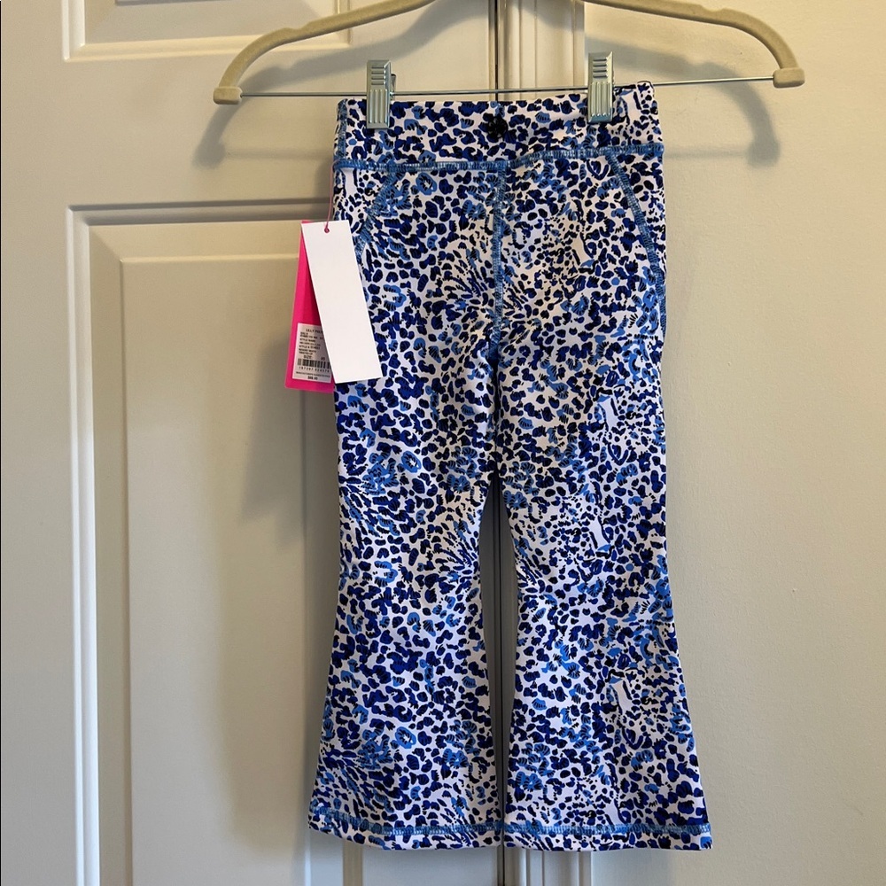 LILLY PULITZER Luxletic UPF 50 Childs XS 2-3 leggings - Picture 4 of 6